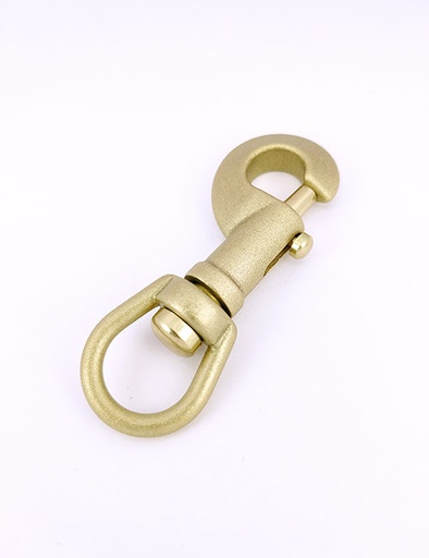 [WEA8013] ganci a scatto girevoli da 3/4" (18 mm), ottone, WEA8013