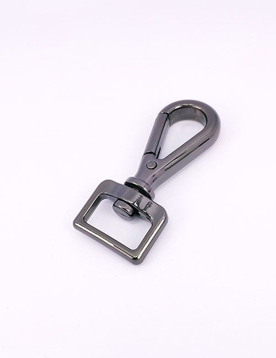 [WEB0045] 3/4" (20MM),旋转尾环钩扣钥匙扣万向狗扣链条扣,锌合金,WEB0045
