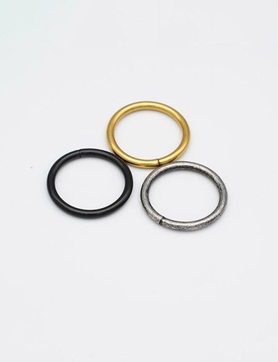 [VEA5001] 5/8" (15MM),圆圈扣金属环钥匙连接环开口圈金属圆环,铁,VEA5001