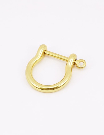 [UAB0001] 3/4" (20MM),手挽连接环固定件背带连接扣,铜,UAB0001